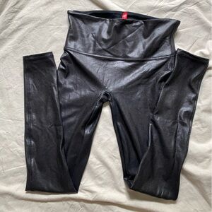 Spanx faux leather leggings